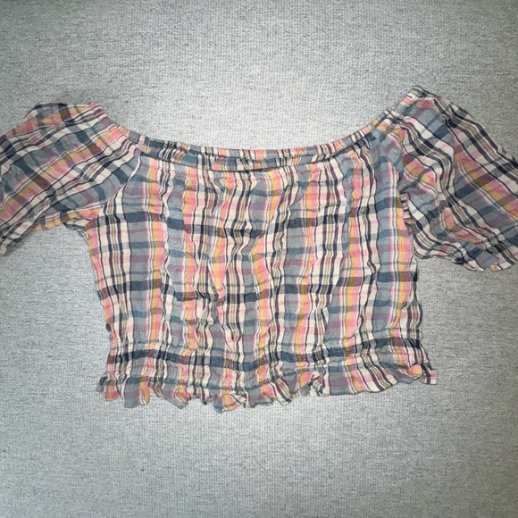 CROPPED BLOUSE - Picture 2 of 6